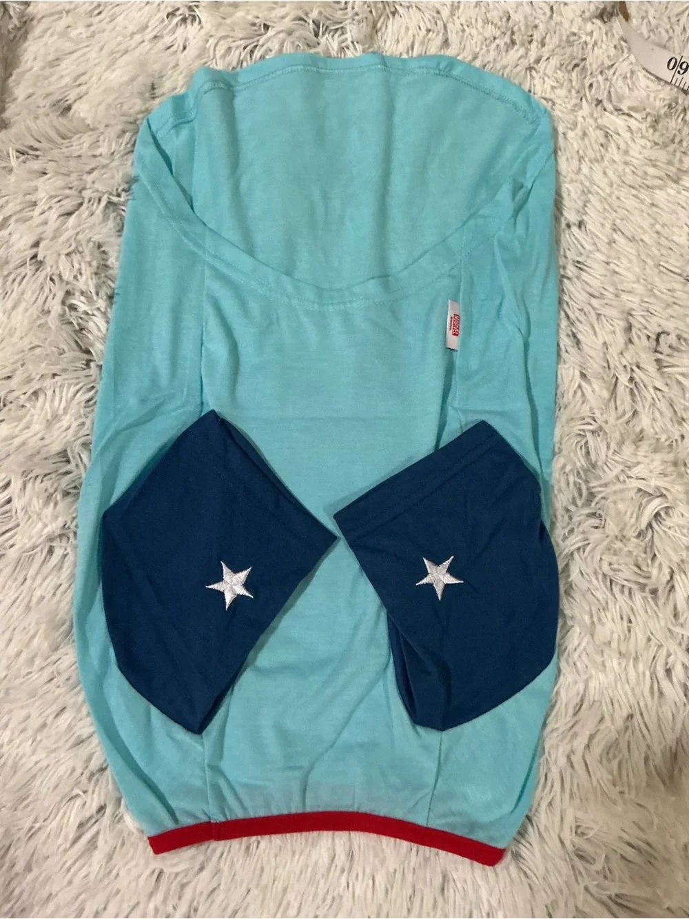 Marvel Captain America Hero Vibes Pet T-Shirt XL NWT Chewy